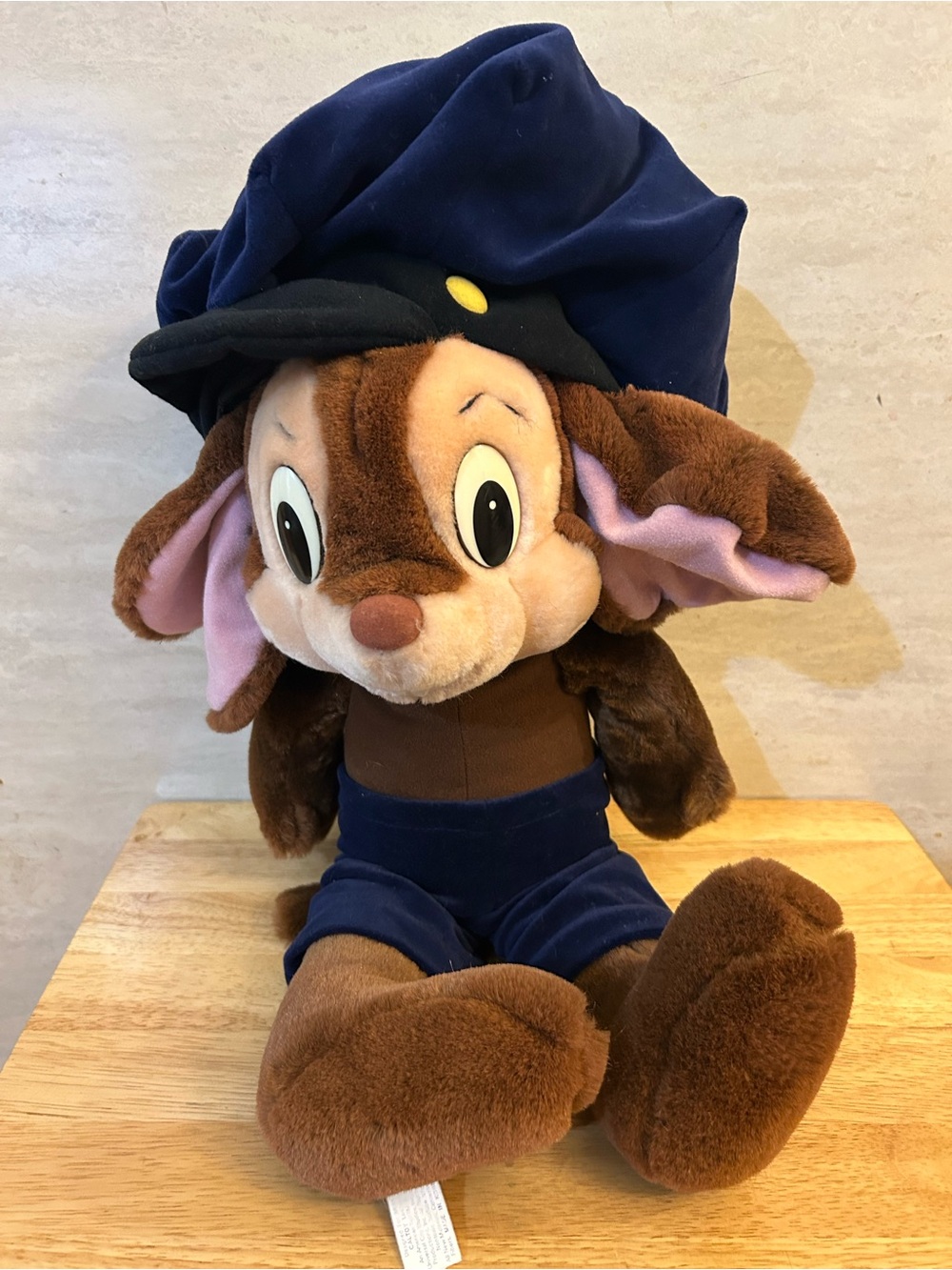 Vintage 1986 Caltoy Fievel Plush Mouse From An American Tail